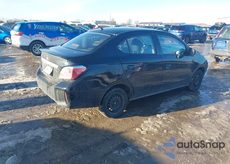 2022 Mitsubishi Mirage G4 Black Edition/Es/Le z USA, uszkodzony, nr VIN ML32FUFJ4NHF03544